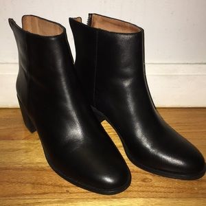 madewell pauline booties NWOT